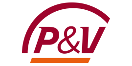 P & V logo